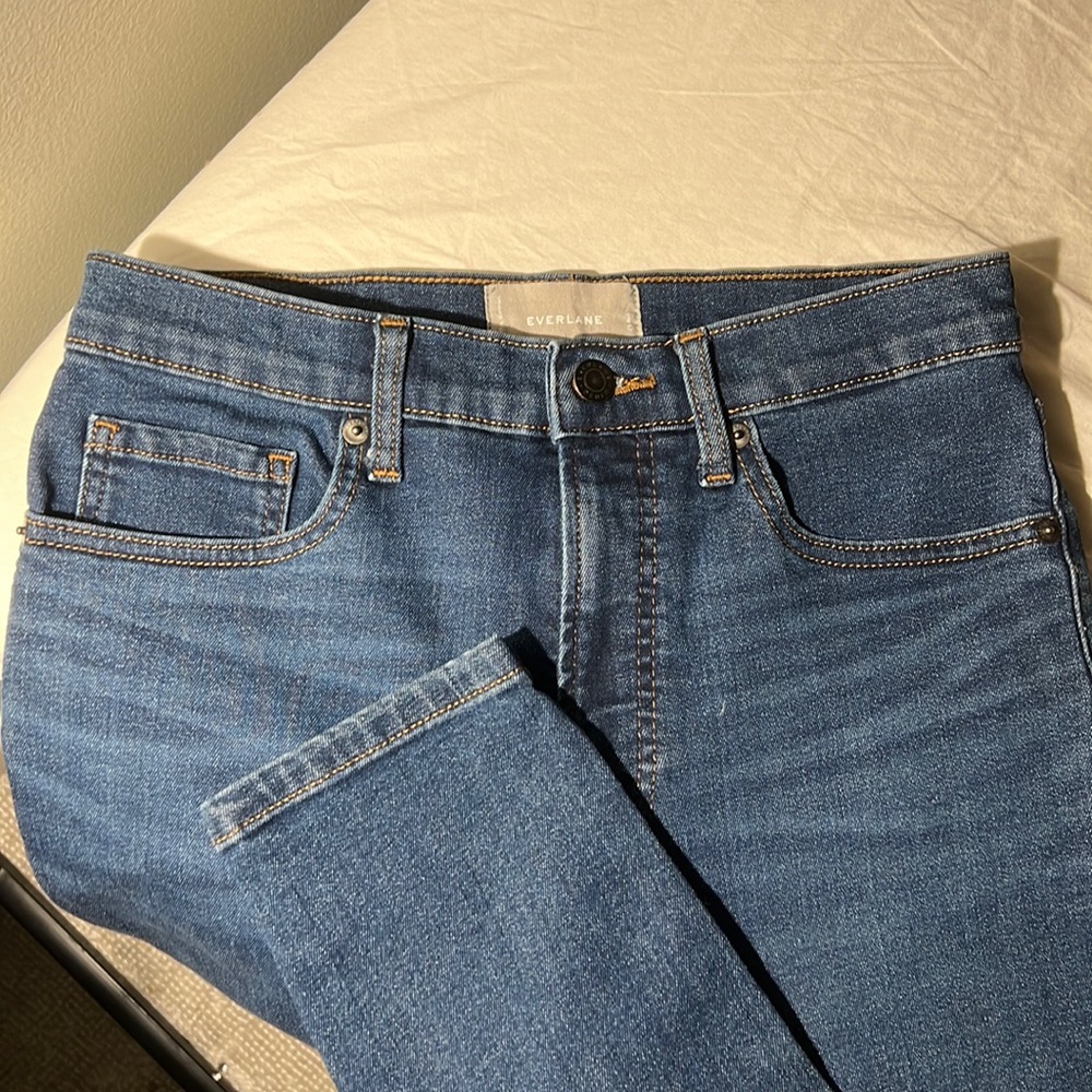 Everlane High Waisted Skinny Jeans